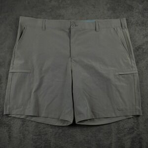 Birdie Bound Golf Shorts Mens 47‎ Gray Cargo Performance Stretch Breathable